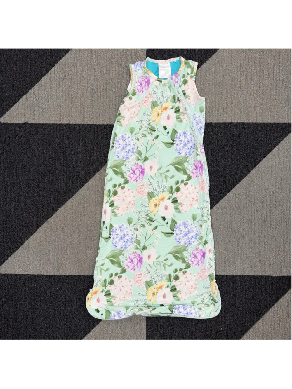 Posh Peanut Baby Floral Sleep Sack 6-18 Months Green Multicolor 0.5 tog